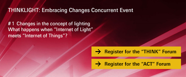 GILE 2018 – Concurrent events
THINKLIGHT: Embracing Changes Forum
