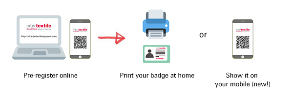 Download your e-badge in advance and enjoy the benefits