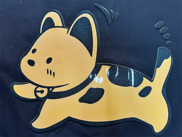 Puppy-Embossed Silicone Plate