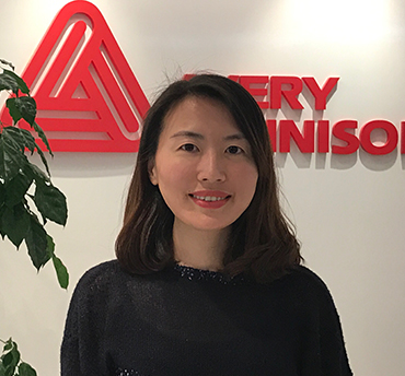 Ms Jenny Hu, Senior Regional Sales Manager, Retail Branding & Information Solutions, Avery Dennison 