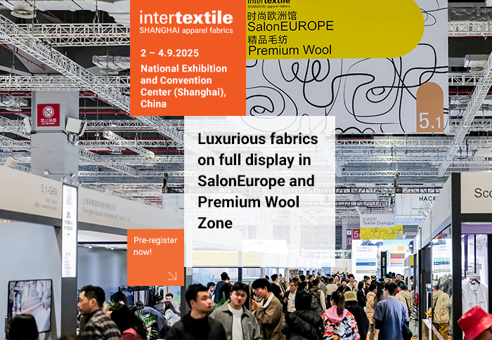 Luxurious fabrics on full display in SalonEurope and Premium Wool Zone