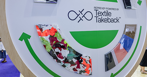 Intertextile's feature zones: Econogy Hub & Functional Lab