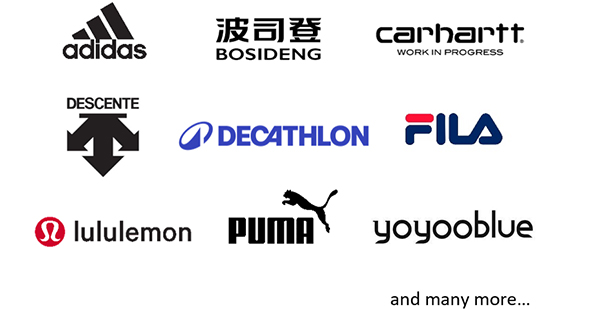 Key functional apparel brand buyers at the 2024 Spring Edition